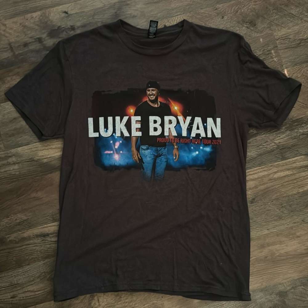 Luke Bryan Concert Tour T-shirt Unisex Size Medium